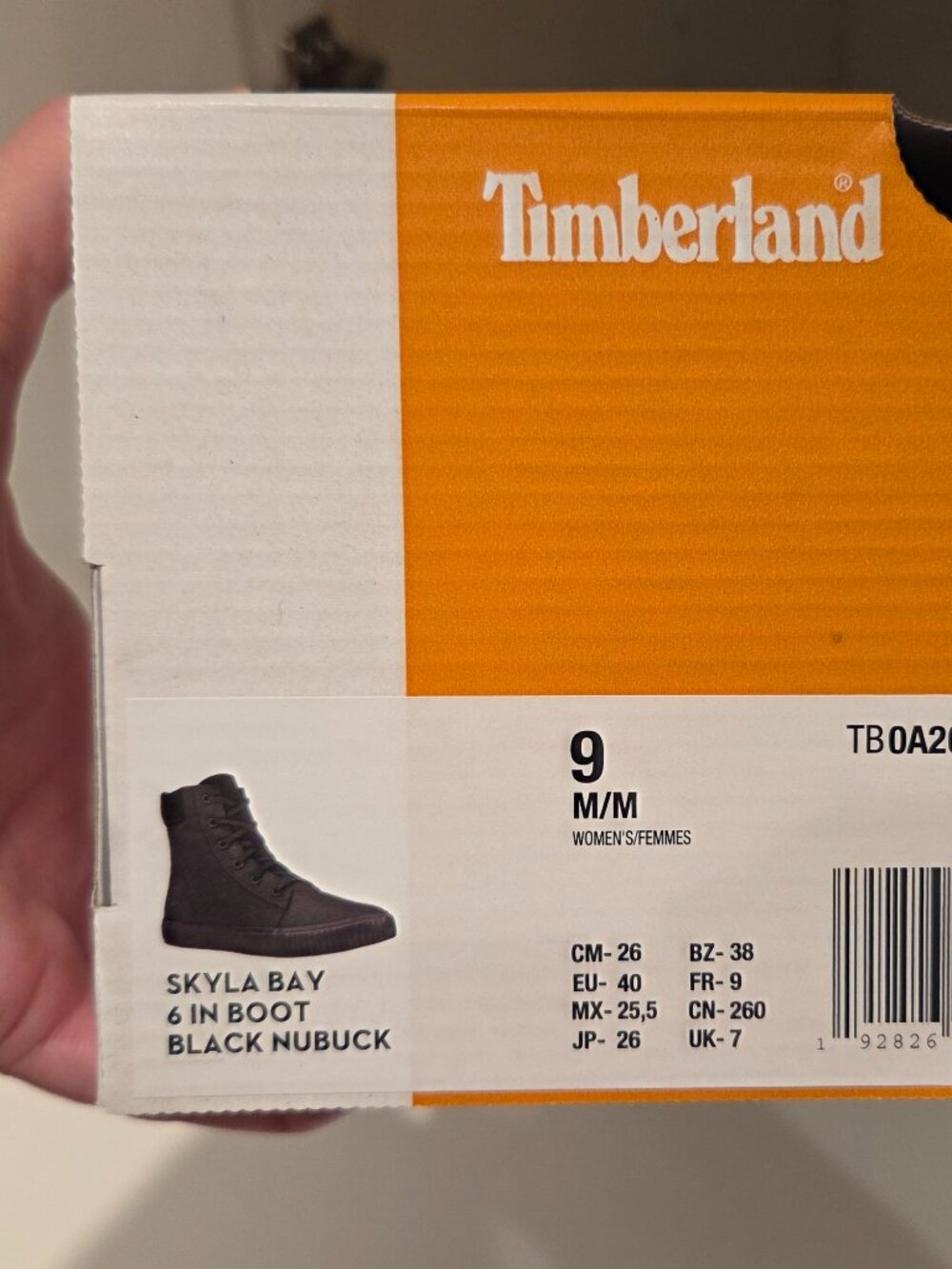 Timberland black leather shoes